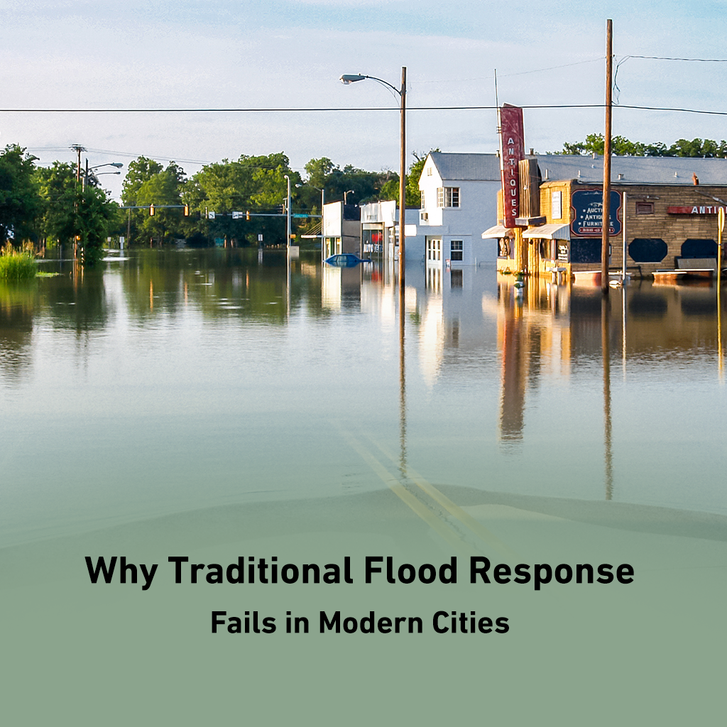 Traditional Flood Management Response Fails in Modern Cities